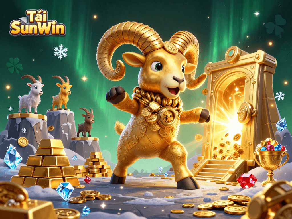 Win big while playing Tải SunWin at the exciting online casino filled with golden treasures and animated characters!