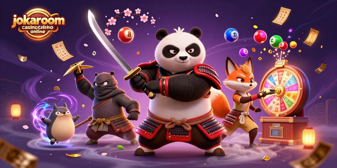 Engage in thrilling gaming at jokaroom casino online with dynamic characters and vivid casino elements.