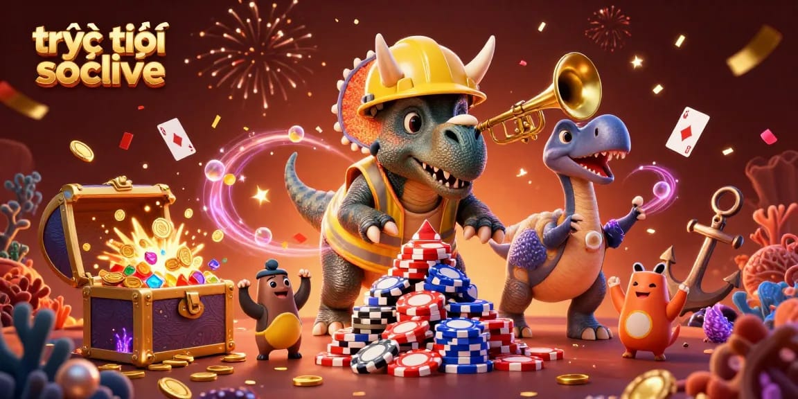 Experience thrilling trực tiếp socolive action with a packed scene celebrating sports betting excitement.