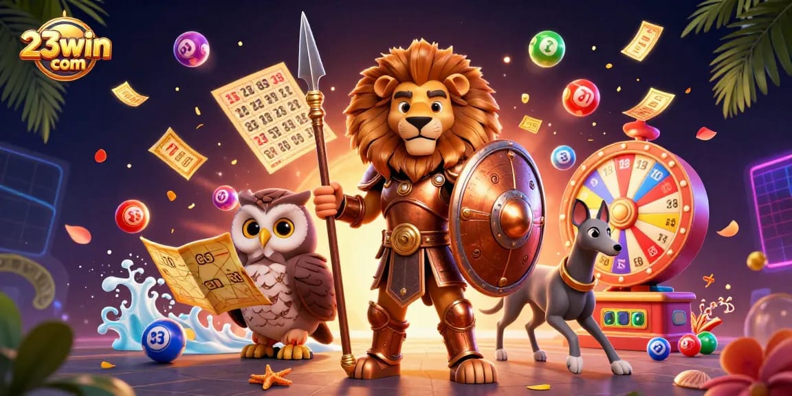 Experience thrilling action with 23win com as a Spartan lion, owl strategist, and greyhound messenger elevate your gaming.