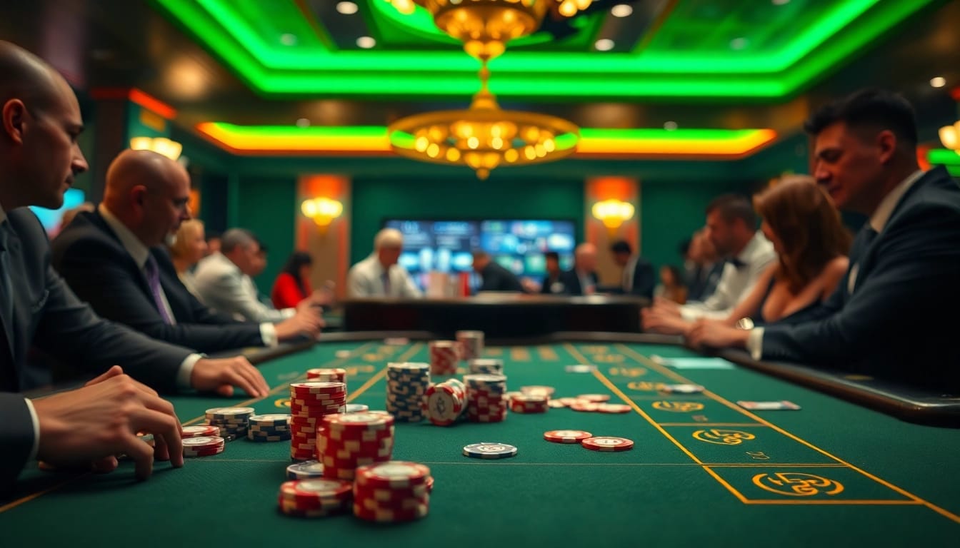 Rajahoki menawarkan pengalaman kasino terbaik dengan meja permainan yang menarik dan suasana yang penuh semangat.