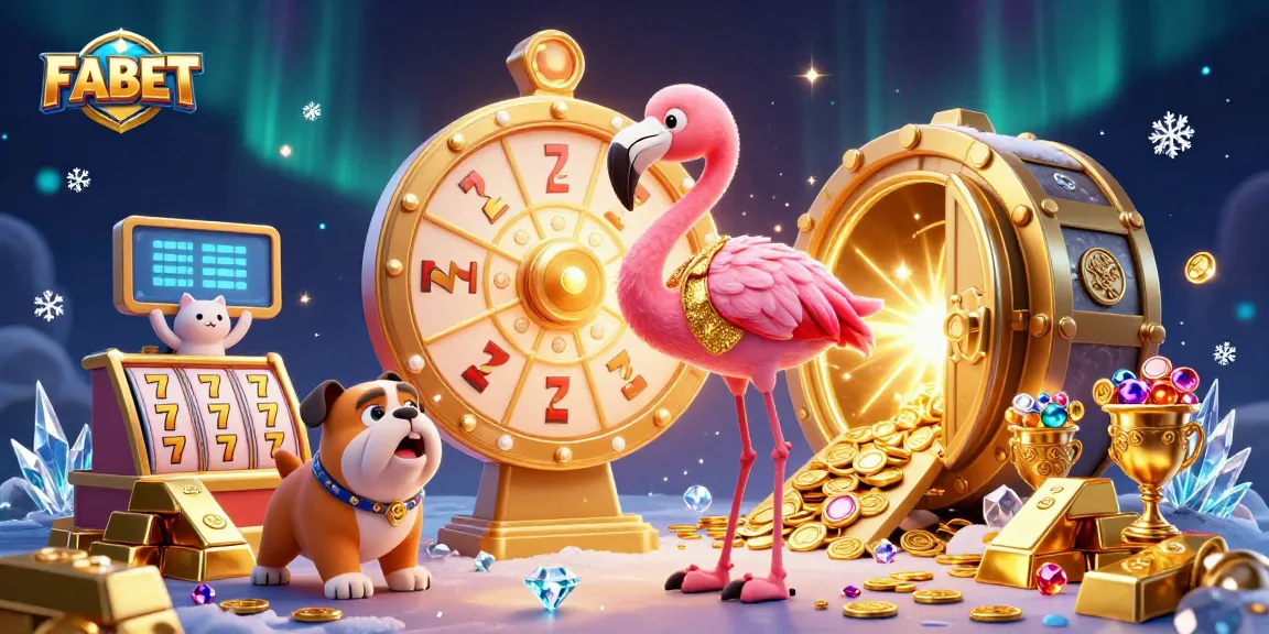 Spin the FABET prize wheel with excitement, revealing riches and gaming rewards.