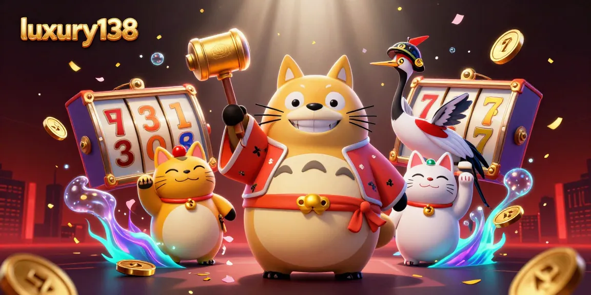 Play exciting slots with luxury138 and win big as you enjoy thrilling 3D animations and characters!