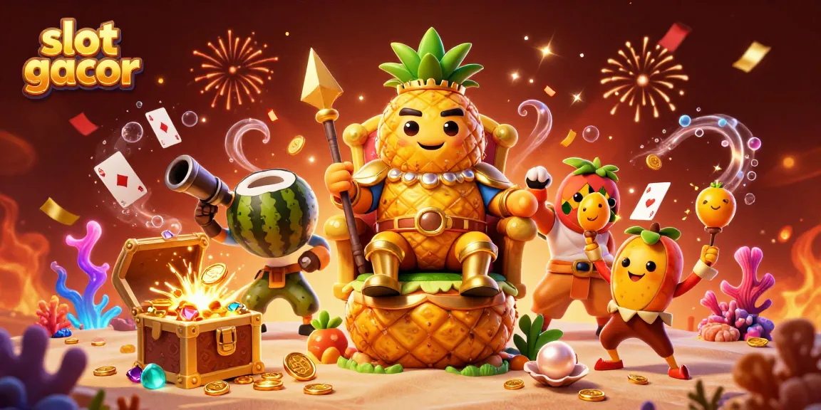 Slot gacor menawarkan keseruan dengan jackpot menggiurkan dari raja nanas emas dan penjaga kelapa.