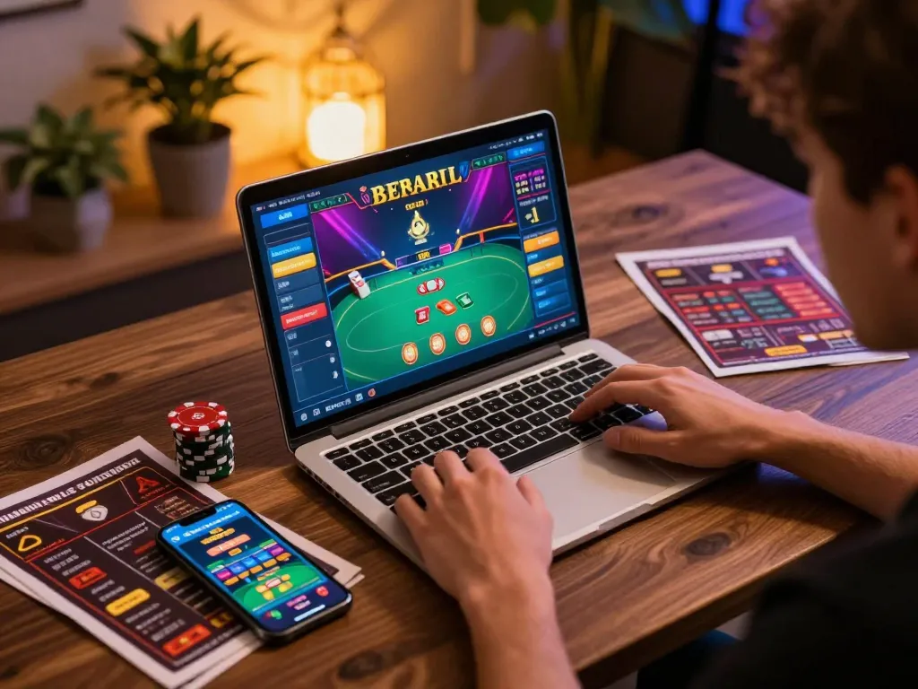 Engaging in online casino gameplay on trang chủ J188 for immersive poker action and strategic gaming.
